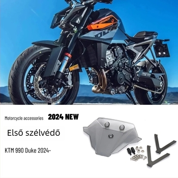 Otili márkájú motorkerékpár szélvédő KTM 990 Duke-hoz, kompatibil KTM 990 Duke