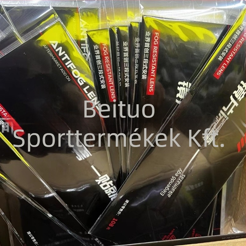 ZPK270 sisak antifok fólia: PC anyag, 48 g, testreszabható, UV védelem, tartós antifog