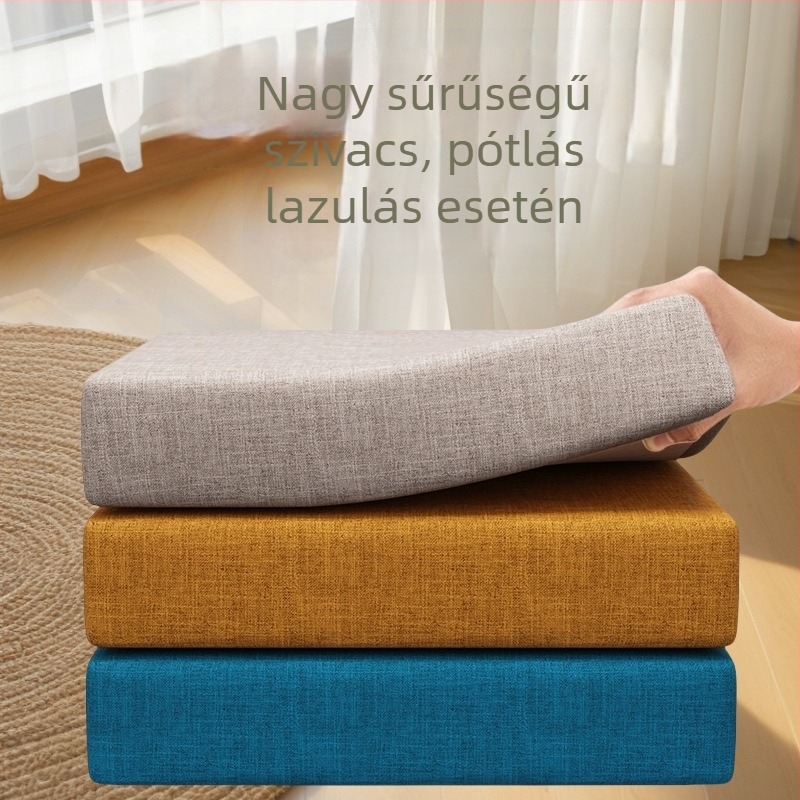 60D sűrűségű habpárna kanapéhoz fa kerethez, ülő- és hátsó párna, ablakos ülőpárna és tatami párna 50D
