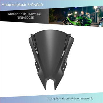 Motorkerékpár deflektor szélvédő Kawasaki Ninja 500 SE 2024, megnövelt első szélvédő