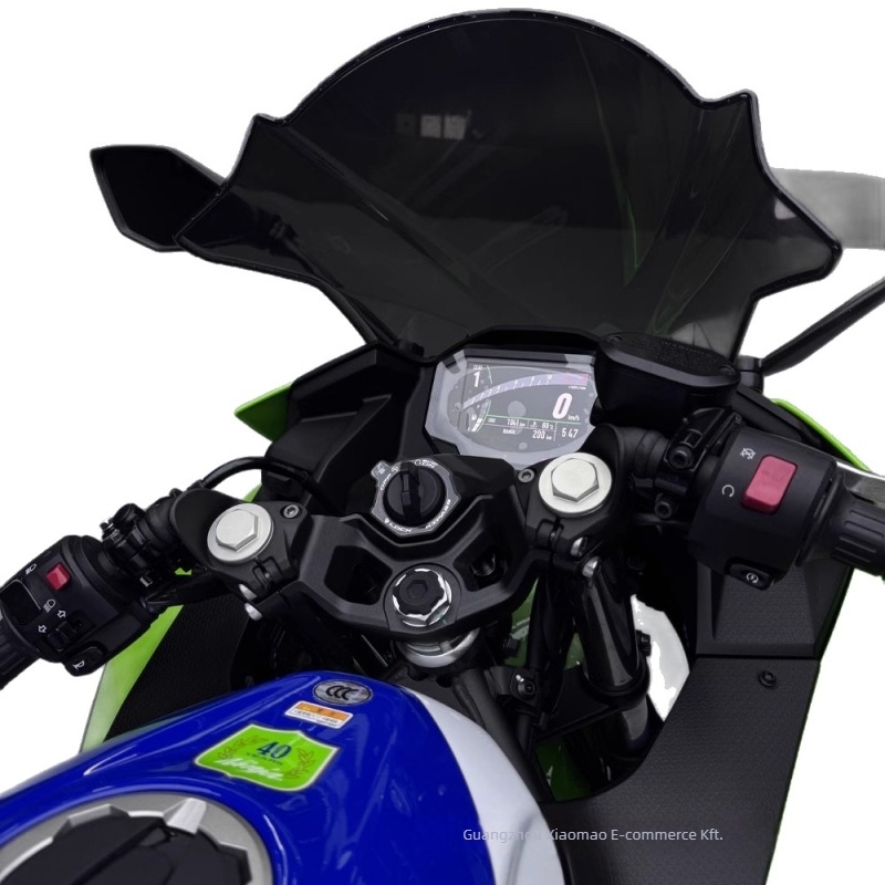Motorkerékpár deflektor szélvédő Kawasaki Ninja 500 SE 2024, megnövelt első szélvédő