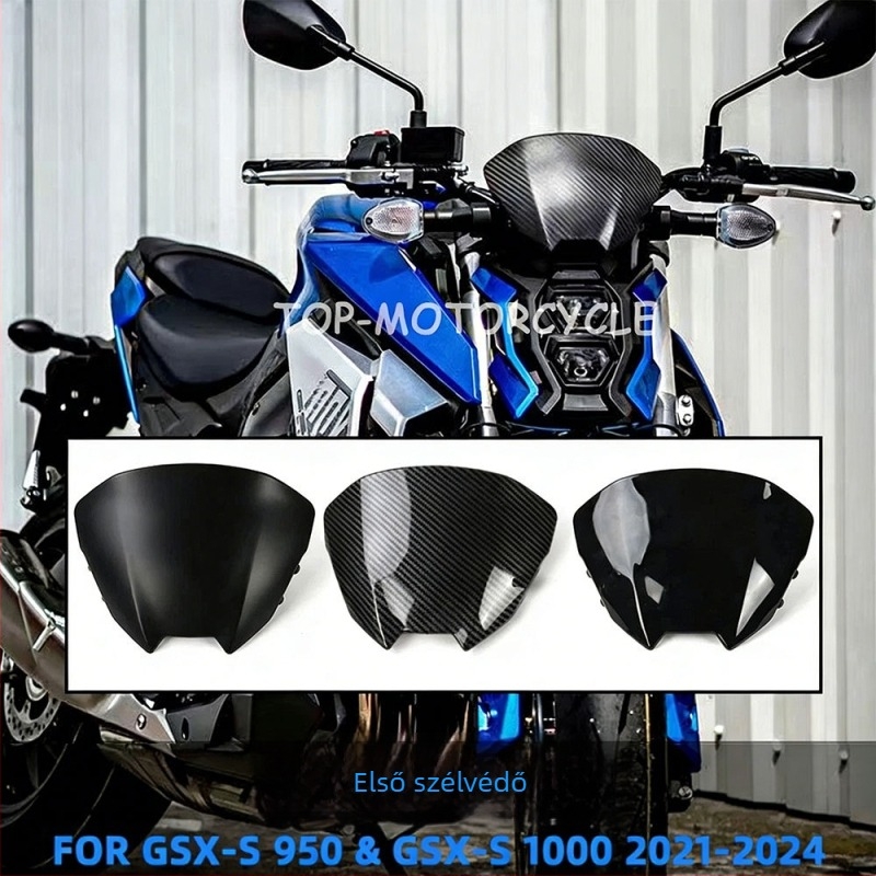 Szélvédő deflektor Suzuki GSX-S 950/GSX-S 1000, ABS, modell D80, 2021-2024