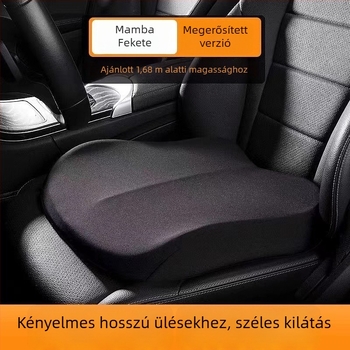 Autóülés párna deréktámasz, mind az évszakokhoz, keskeny deréktáj formájú, töltet szintetikus rostokból, booster párna a fő vezető részére