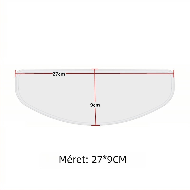 HANSTATE TAC sisak antifogfilm, UV-védelem, HD átláthatóság, hosszú távú páramentesítés