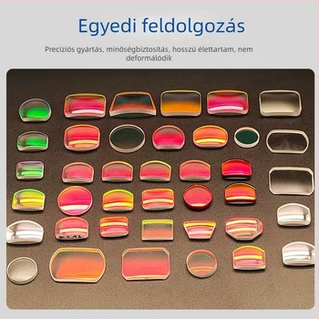 Vörös pont célzólencse, optikai ablak mikroszkópos lézeres készülékhez, alkalmas űrkutatásra, orvosi és mérnöki alkalmazásokra