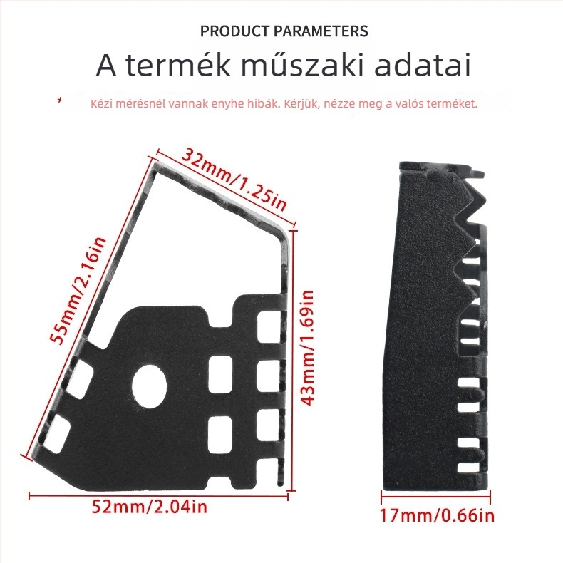 Motorkerékpár fékpedál erősítő (alumínium ötvözet; JS márka; kompatibil BMW F650/700/800GS, R1200GS)