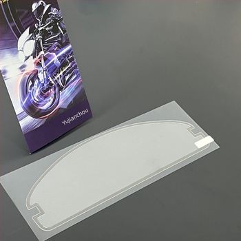 Motorkerékpár sisak antifog lencse matrica, kompatibilis AGV K1/K3/K5 full-face és fél-arc sisakokhoz, PET anyag, testreszabható feldolgozás, stílus Dedicated 1#, specifikációk 232