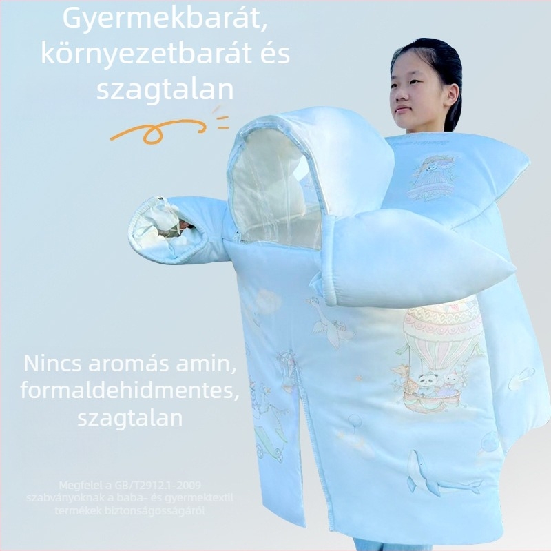 Szélvédő takaró elektromos motorkerékpárokhoz, fleece belsővel és vastag kialakítással, vízálló, Oxford anyagból, kompatibilis Yadea és Aima.