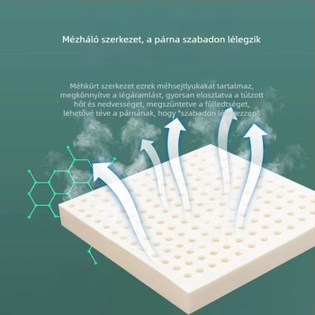 Latex üléspárna irodába, iskolába és diákoknak – vastagított, lélegző, hosszú távú kényelem, rugalmas autóüléshez