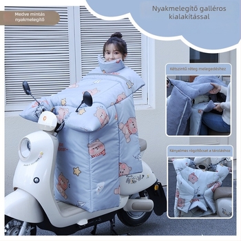 Elektromos robogó szélvédővédő - (Műanyag; Vízálló; Kézzel levehető; Márka Warm Bei Xing)