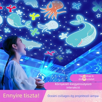 Csillagos ég projektor zenei dobozzal – USB tápegység, beépített lítium-ion akkumulátor, Bluetooth, távirányító, hang