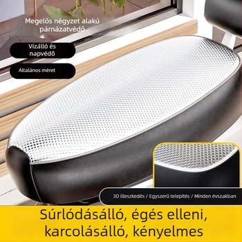 Ülésvédő huzat rostból robogóhoz/motorkerékpárhoz, minden évszakhoz, AD márka