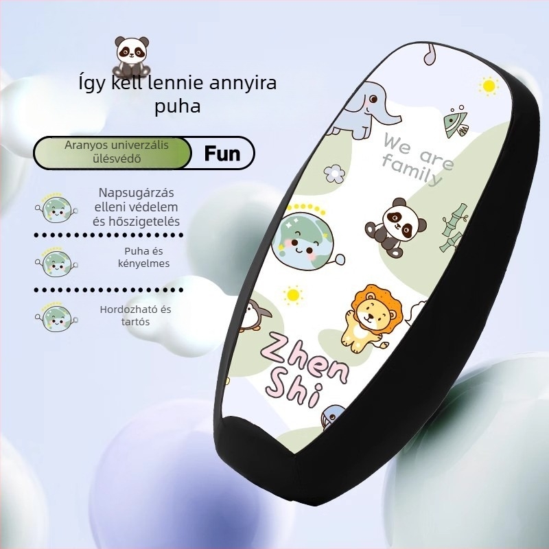 Elektromos jármű ülésvédő – PU anyag, gyapot töltet, vízálló, UV-védő és hőszigetelő, minden évszakhoz univerzálisan illeszkedik