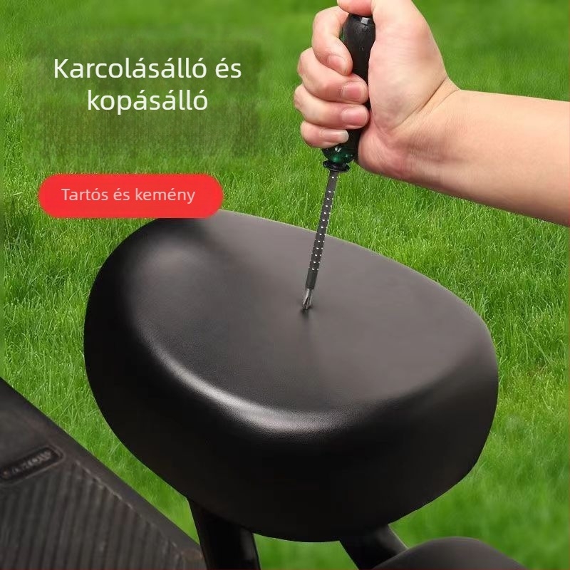 Bőr ülés párna elektromos kerékpárhoz – vízálló, UV-védelem, kopásálló, hőszigetelő, négy évszakos univerzális