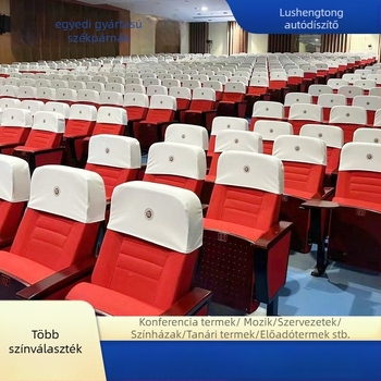 Székfedél iskolák, mozik, bankok és kórházak részére – varrt, egyszerű stílus; testreszabható: igen; Anyagok: elasztikus szövet, bőr, twill