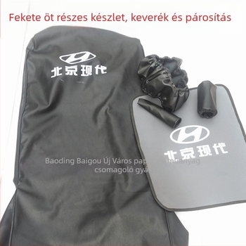 Háromrészes bőrtakaró szett autóülésekhez, mosott bőr, PU felület, testre szabható, töltőanyag nélküli