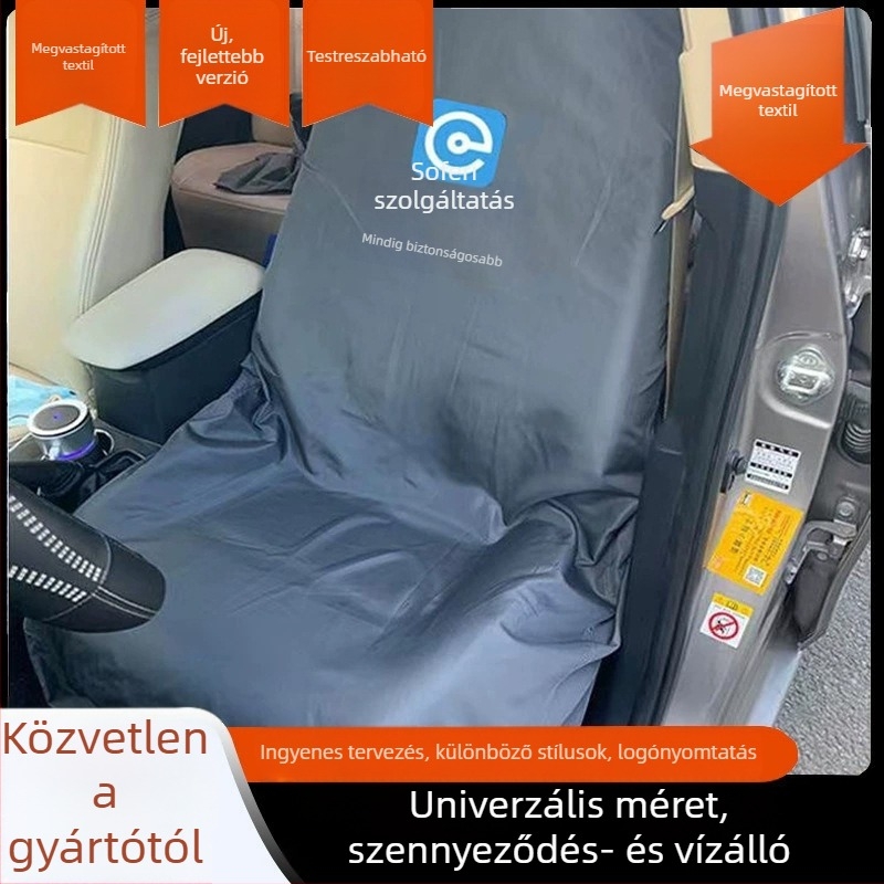 Autóvezetői ülésvédő huzat – por és szennyeződés elleni védelem