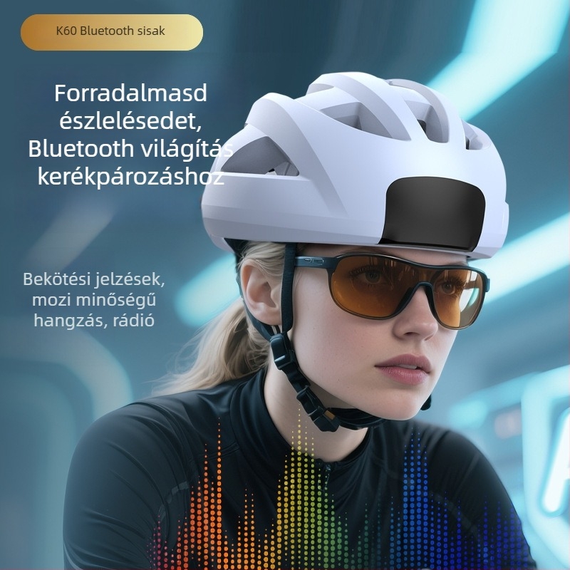 Sisak Bluetooth fülhallgató kerékpáros és motoros vezetőknek – Bluetooth 5.4, 10 m hatótáv, binaurális sztereó hang, vízálló, akkumulátor üzemideje több mint 10 óra