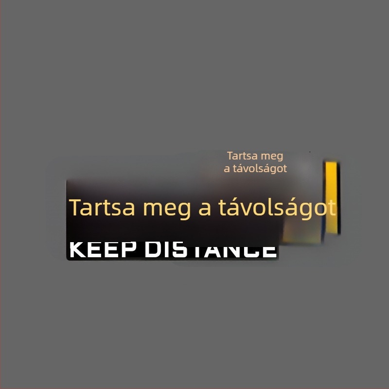 Kantoni nyelvű kreatív, személyre szabott autós matricák, humoros, fényvisszaverő és vízálló a hátsó ablaktokra elektromos járművekhez.