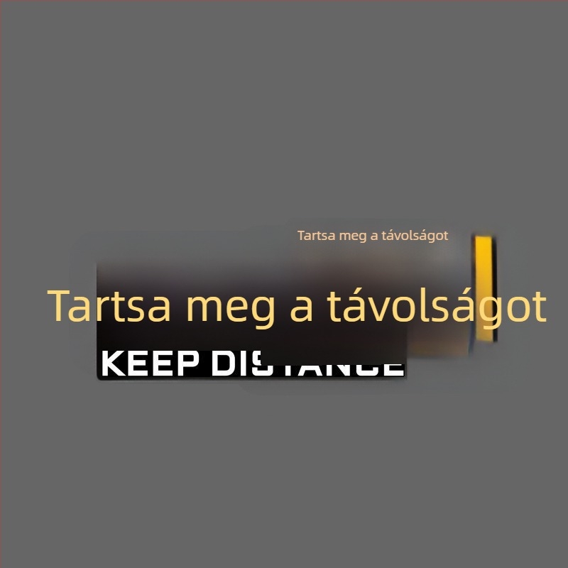 Kantoni nyelvű kreatív, személyre szabott autós matricák, humoros, fényvisszaverő és vízálló a hátsó ablaktokra elektromos járművekhez.