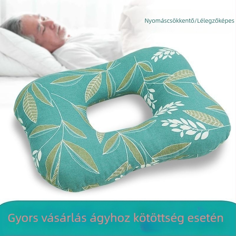 Ágyhoz kötött betegek ülőpárnája, nyomás és fekélyek elleni párna, pamut külső, PP gyapot töltet, minden évszak, Wabi-sabi stílus
