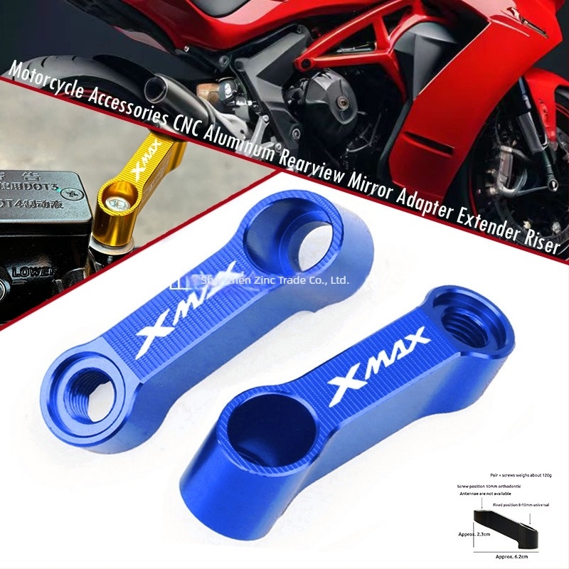 CNC alumínium állvány Yamaha XMAX sorozathoz – testreszabható