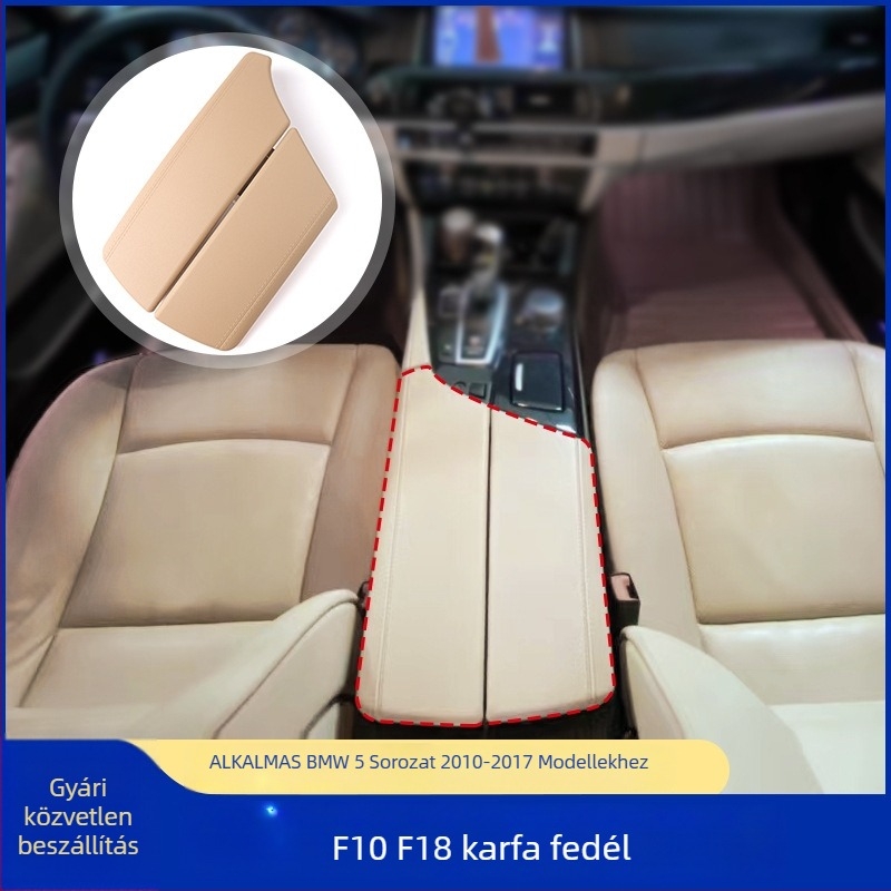BMW 5-ös sorozat kartámaszfedél bőrmintás panellel - F10/F18, HY-F1018, ABS+PC