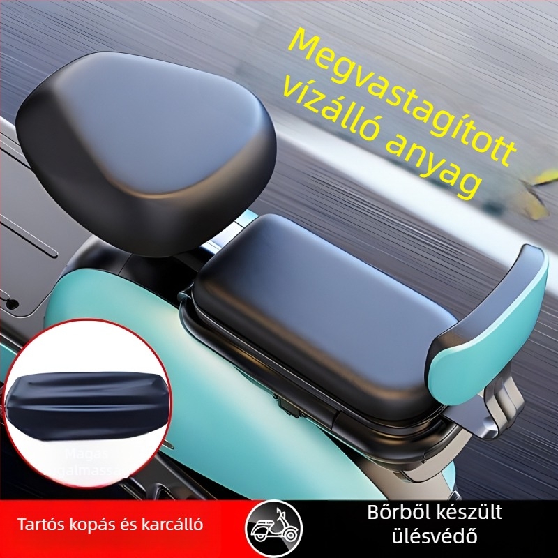 Elektromos robogó ülésvédő - Len anyag, Márka Fubeixing, Modell 6652314441, Egyedi feldolgozás: Nem