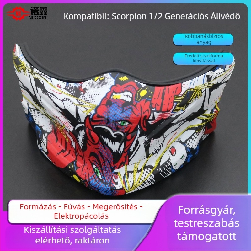 Under Army Exo maszk kompatibil a Scorpion EXO Gen 1 sisakkal, kerékpározáshoz