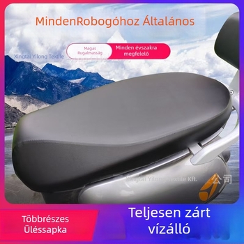 Vízálló üléshuzat elektromos járművekhez, UV-védelem, minden évszakhoz, motorokhoz és elektromos kerékpárokhoz, elasztikus bőrhuzat, teljes körű védelem
