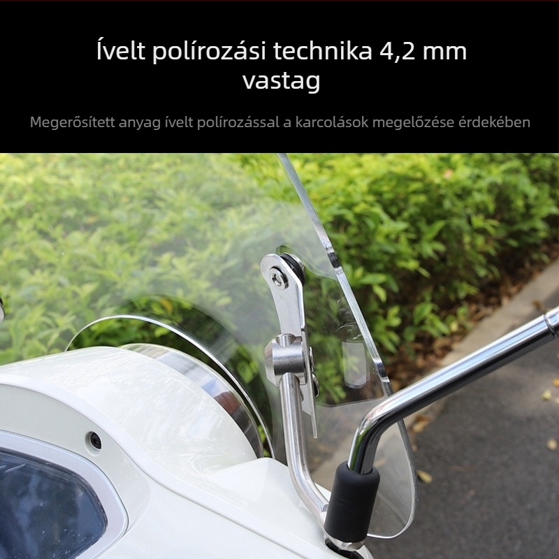 Yamaha Qiaoge i125 robogóhoz készült elülső szélvédő – vastított, Xiutai