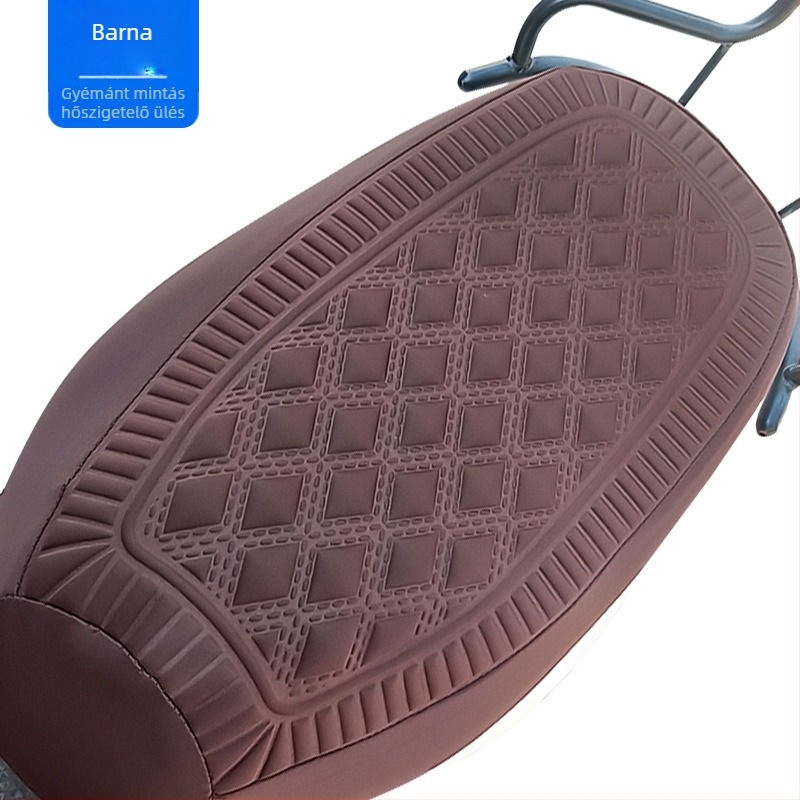 Elektromos jármű ülésvédő huzat, légáteresztő, hőszigetelő, csúszásmentes, velúr felület (Anyag: PU; Töltet: Pamut; Szezon: Minden szezon)