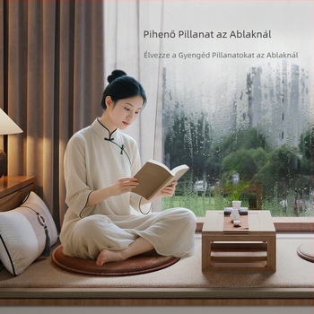 Japán stílusú vízálló tatami ülőpárna, padlóra való használatra, meditációhoz és erkélyre