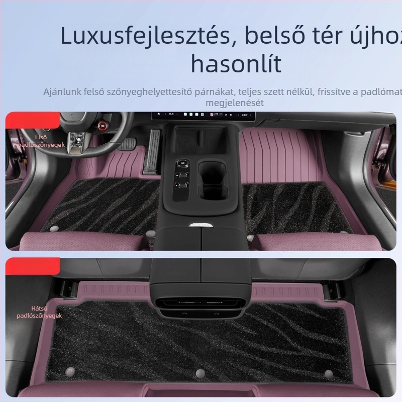 Xiaomi SU7/YU7-hoz illeszkedő TPE injekciós formázott autópadlók – teljes belső burkolat