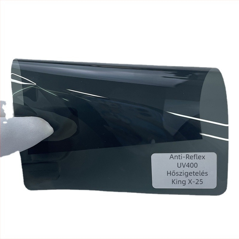 Touman nano-kerámiás autóüveg fólia — UV-védelem 99%, hőszigetelés 99%, látható fény átengedése 60%, vastagság 2 mil, minden autómodellhez alkalmas