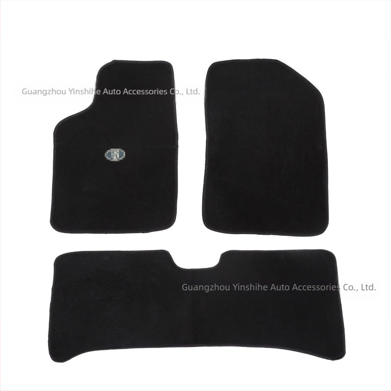 Autópadló szőnyeg – suede anyag, szőnyeg-stílus, Lawn Foot Mat, ötüléses autóhoz, testreszabható feldolgozás