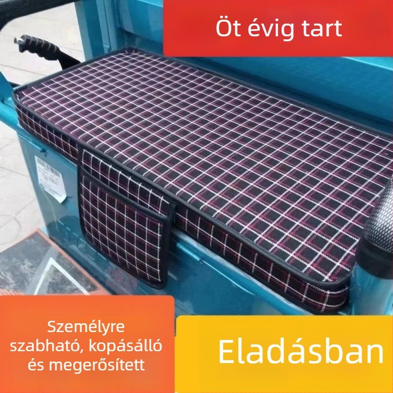 Elektromos háromkerekű ülésvédő – lenanyagból, minden évszakra, Powerful Factory