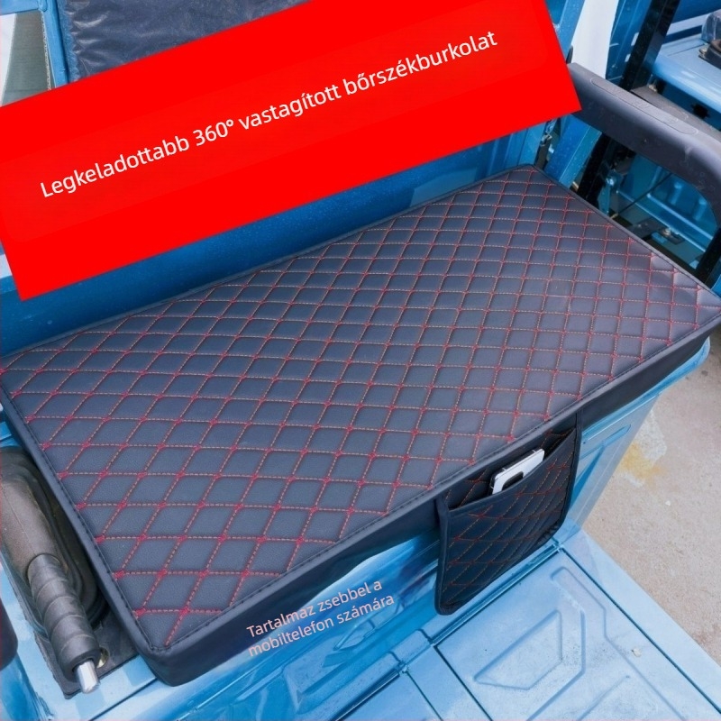 Elektromos háromkerekű ülésvédő – lenanyagból, minden évszakra, Powerful Factory