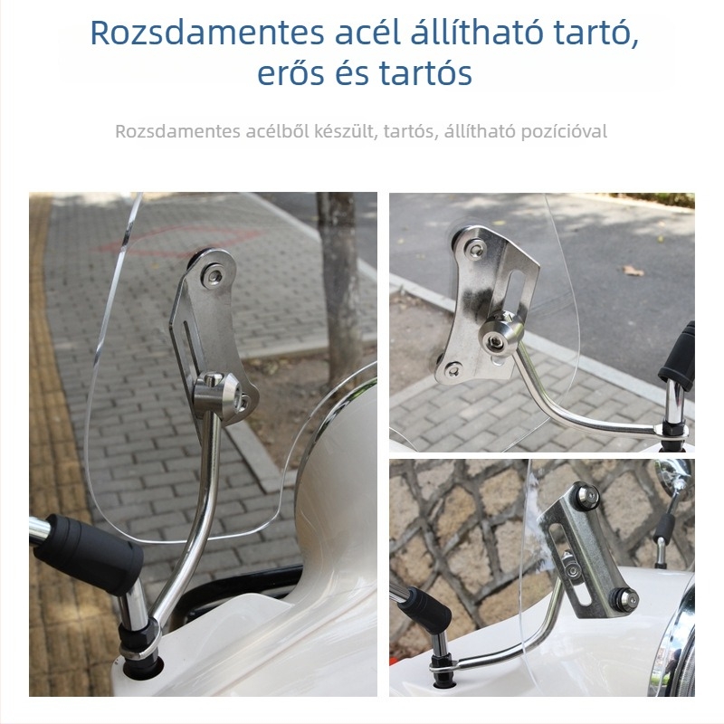 Dayang VRF150 szélvédő Vespa GTS300/250-hoz – üveg szélvédő retrofit kiegészítő, Xiamen márka