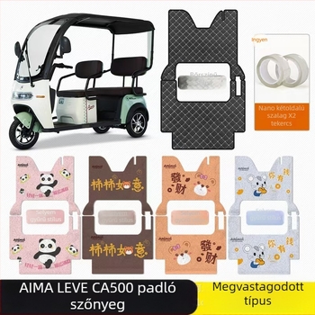 Elektromos háromkerekű lábtakaró, PVC, 10 mm vastagság, 3 kg tömeg, testreszabható logó, Hebei eredet