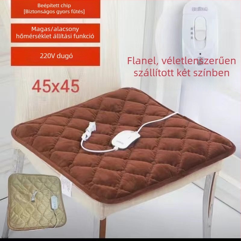 Fűtött ülőpárna irodai székhez, anyag: szalma, töltet: EPE, modern minimalist stílus