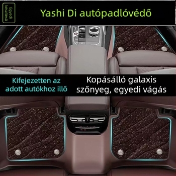 Autópadló szőnyegek, sík bolyhos megjelenés, univerzális, csúszásmentes, gyorsan száradó, polipropilén, Yashidi márka, testreszabható