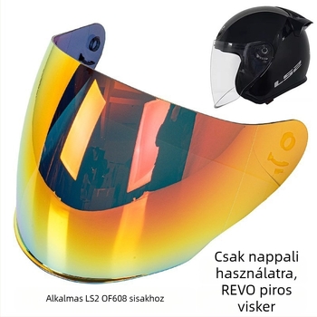 LS2 sisaküveglencse OF608 – eredeti OF-MHR-104 lencse, kompatibilis LS2608 sisakkal