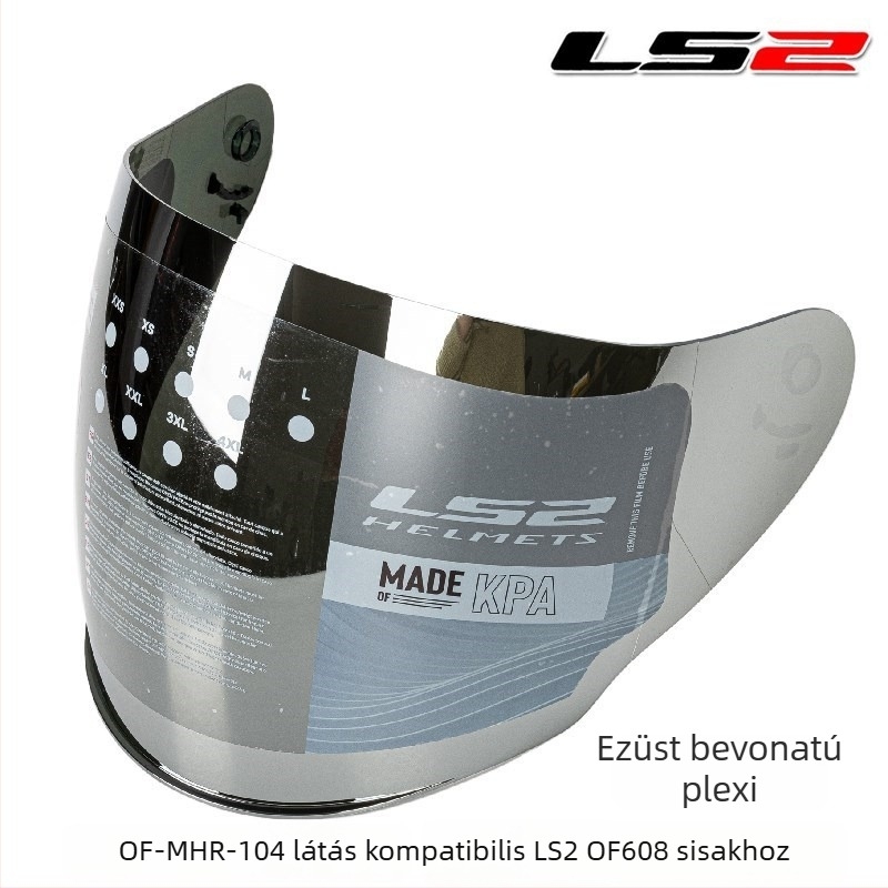 LS2 sisaküveglencse OF608 – eredeti OF-MHR-104 lencse, kompatibilis LS2608 sisakkal