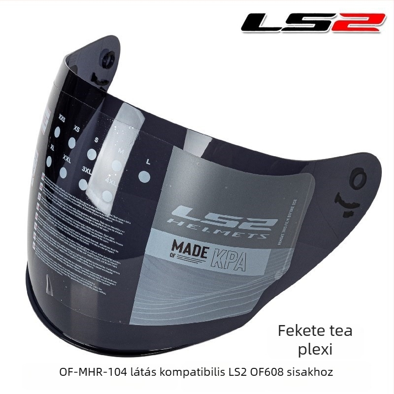 LS2 sisaküveglencse OF608 – eredeti OF-MHR-104 lencse, kompatibilis LS2608 sisakkal