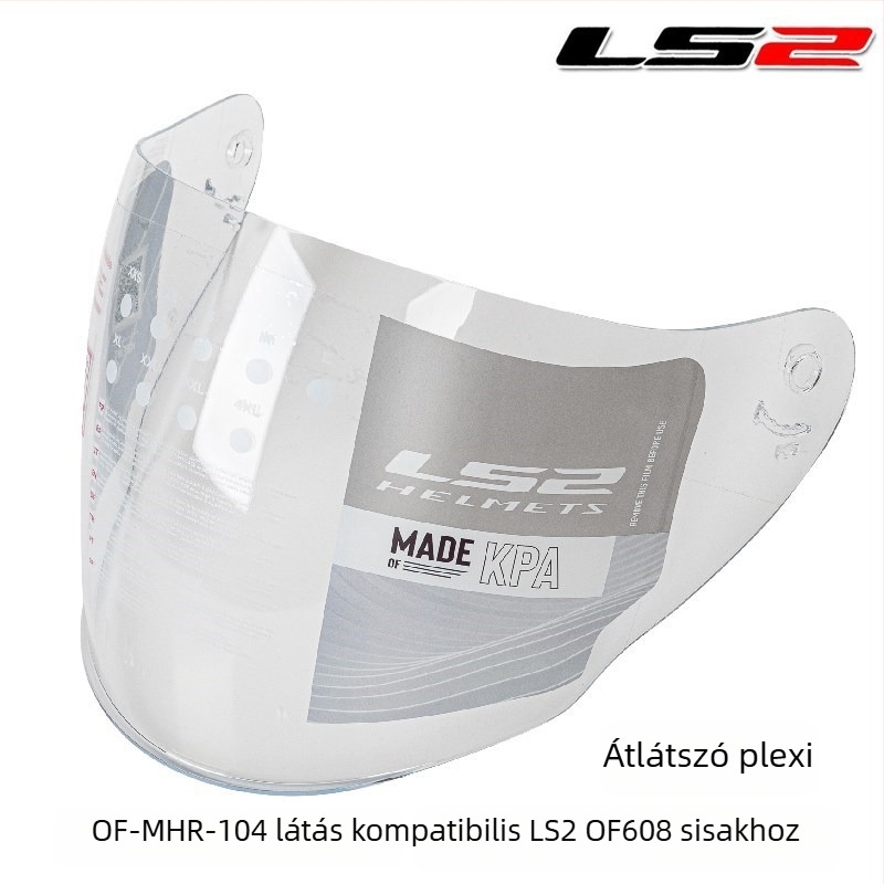 LS2 sisaküveglencse OF608 – eredeti OF-MHR-104 lencse, kompatibilis LS2608 sisakkal