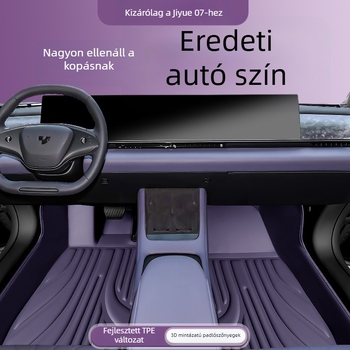 Bőr talpbetétek autóhoz, teljes körű csomagtartó szőnyegburkolat, testreszabható, kompatibilis 24 modelllel.