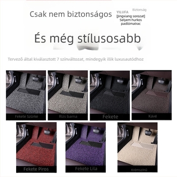 Nissan X-Trail autópadlók (öt üléses), PVC anyag, Silk Ring lábtakaró, testre szabható