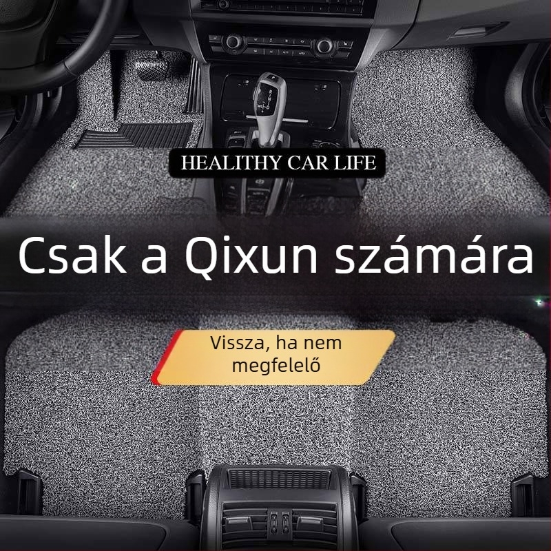 Nissan X-Trail autópadlók (öt üléses), PVC anyag, Silk Ring lábtakaró, testre szabható