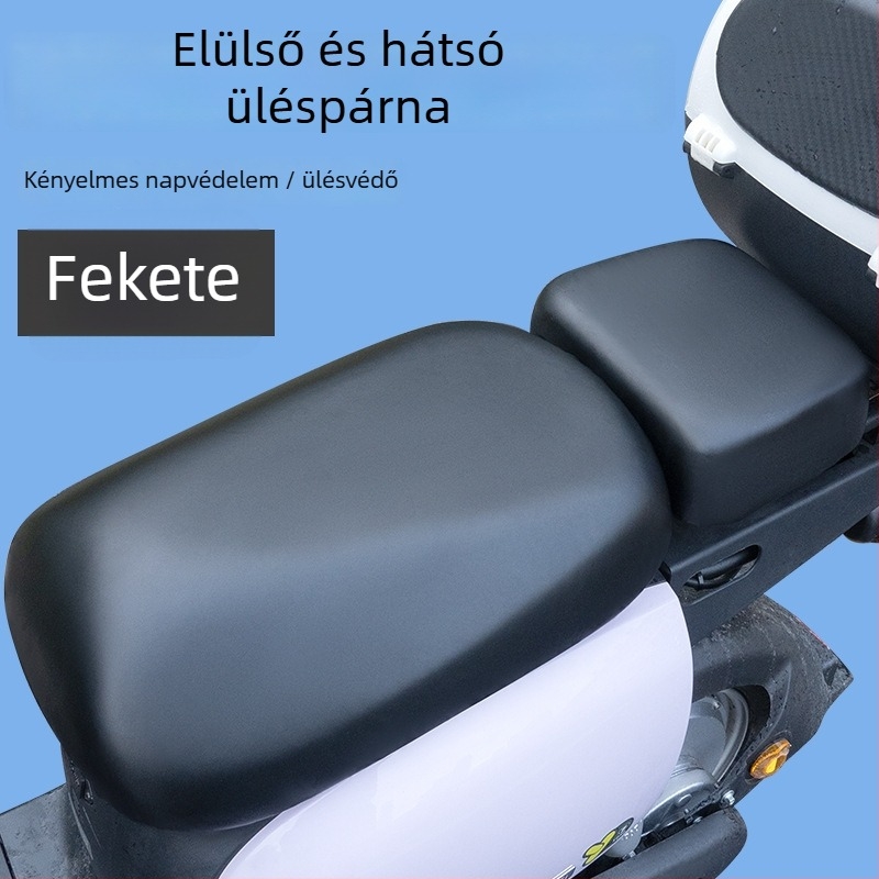 PU bőr ülésvédő elektromos kerékpárhoz – légáteresztő, vízálló, minden évszakra, univerzális illeszkedés